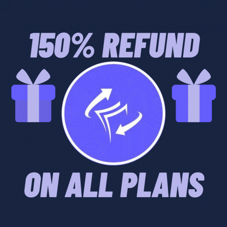 FundedNext 150% refund on all plans