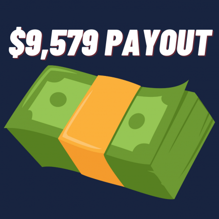 FundedNext $9,579 payout