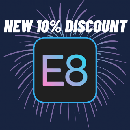 E8 Funding new 10% discount code
