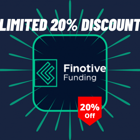 Finotive Funding limited 20% discount code!