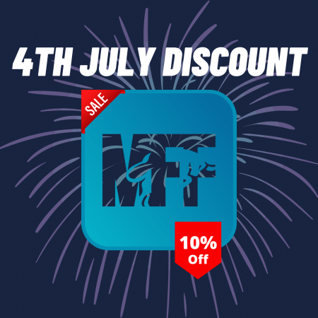 My Forex Funds 4th of July 10% discount