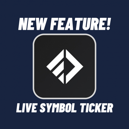 FTMO live symbol ticker feature