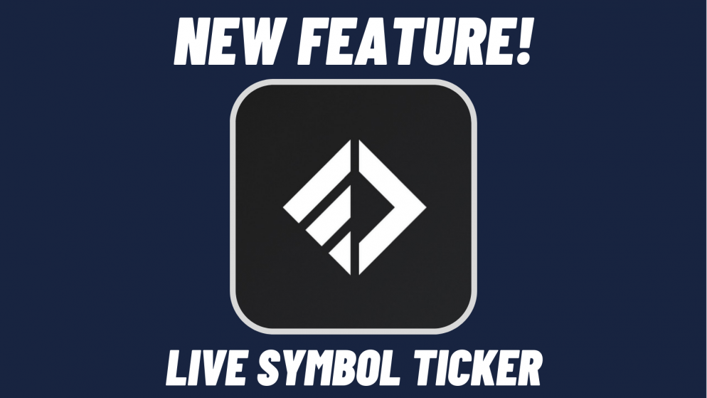 FTMO live symbol ticker feature