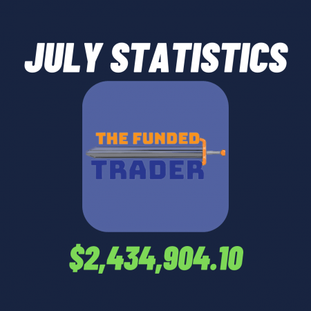 The Funded Trader Program July statistics