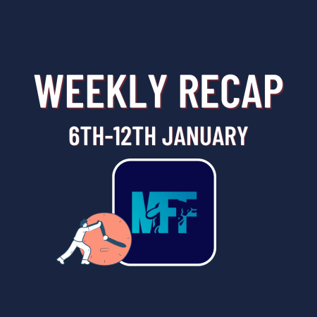 My Forex Funds Weekly Recap: January 6th-12th