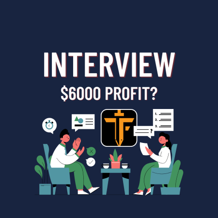 The Funded Trader Interview: $6000 Profit?