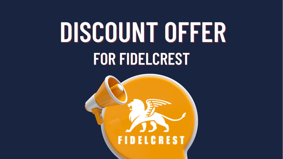 Fidelcrest 15% discount by Forex Prop Reviews!