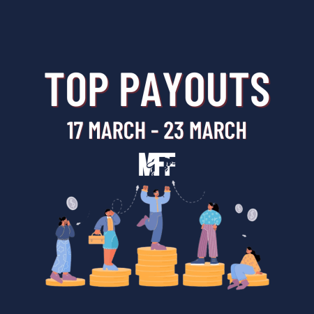 My Forex Funds Weekly Top Payouts: 17th -23rd March!