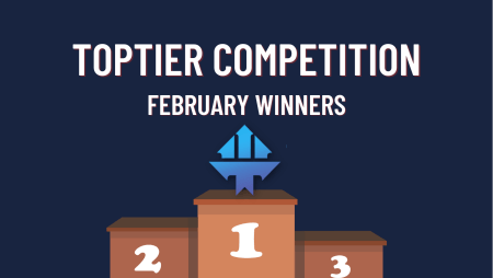TopTier Trader February Competition Winners!