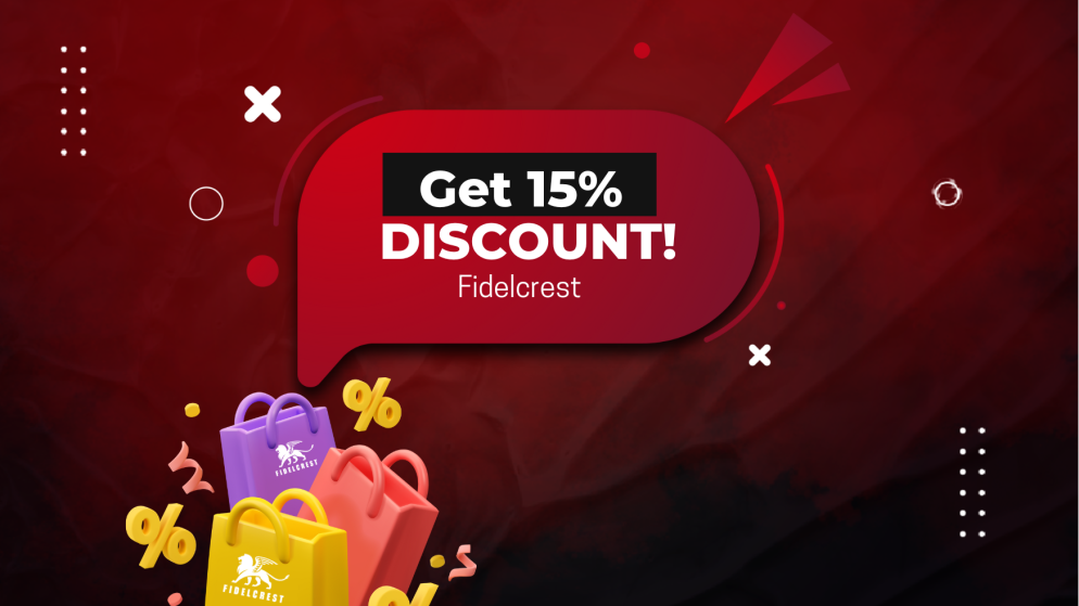 Join the Prop Industry through Fidelcrest- Get a 15% Discount!