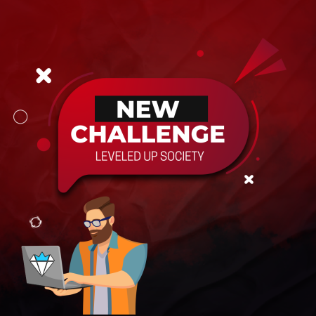Leveled Up Society New One-step Challenge Announcement!