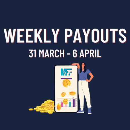 My Forex Funds Weekly Highest Payouts – 31st March to 6th April!
