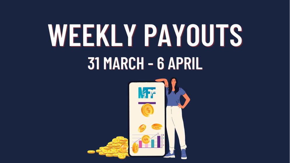 My Forex Funds Weekly Highest Payouts – 31st March to 6th April!