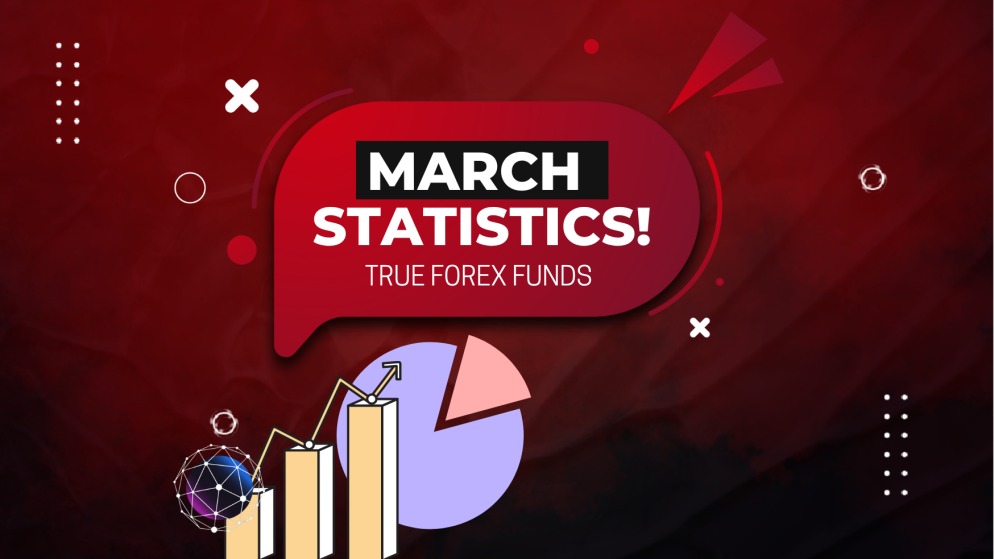 New Monthly Statistics March Edition: True Forex Funds!