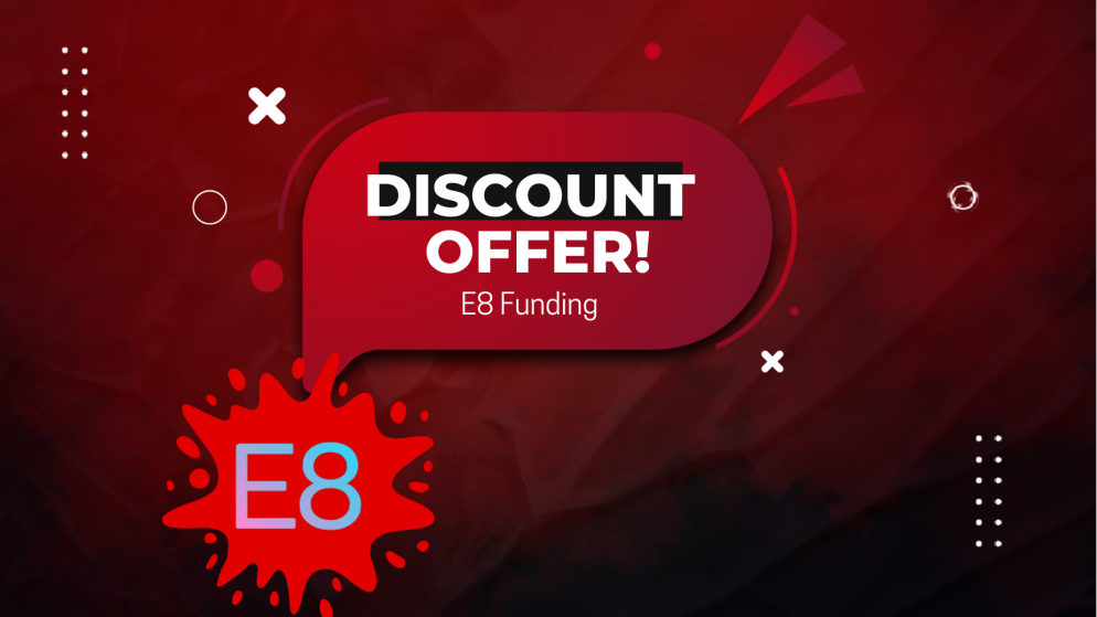 E8 Funding 10% Discount by Forex Prop Reviews!