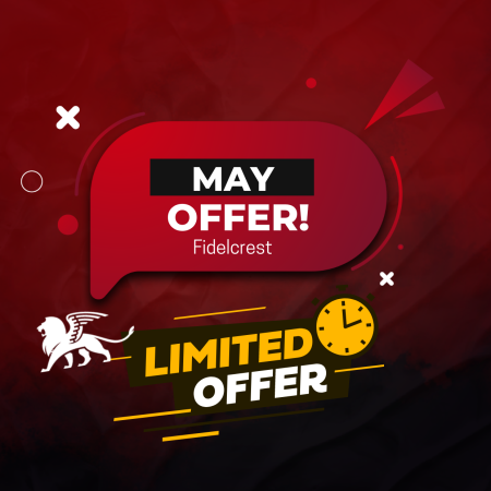 Fidelcrest May Offer- Pay for one and get 2 Accounts!