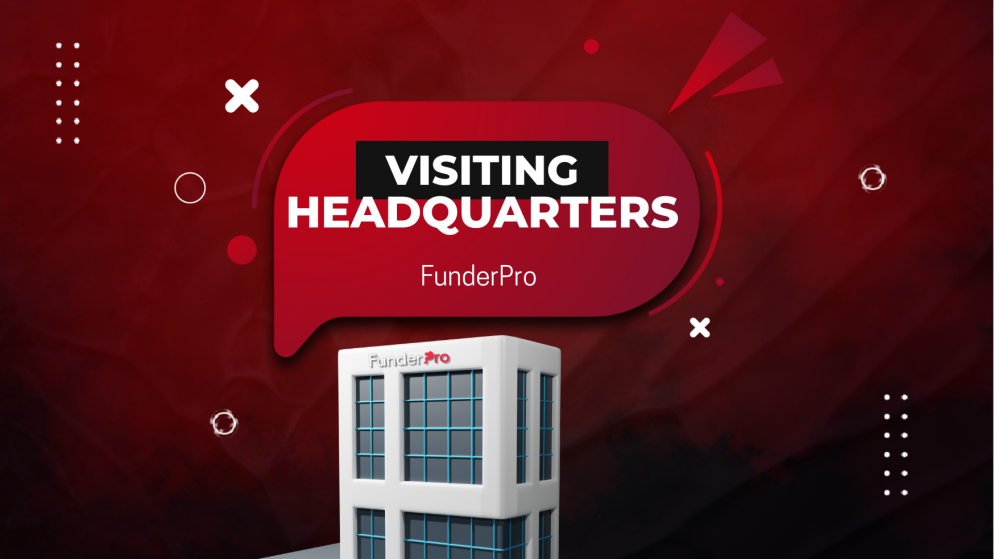 FunderPro and Oliver Bearman – A visit to the Headquarters!