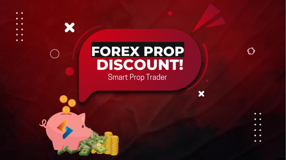 Smart Prop Trader 5% discount by Forex Prop Reviews!