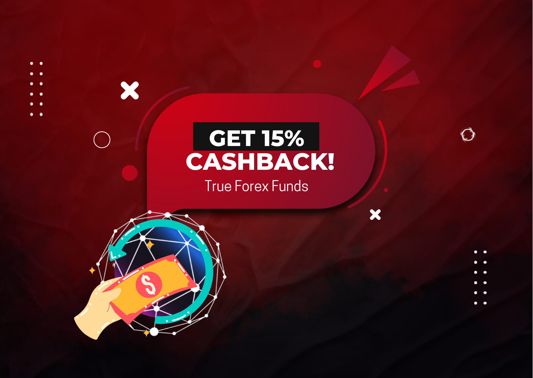 True Forex Funds and our 15% Cashback! Who doesn't want it?