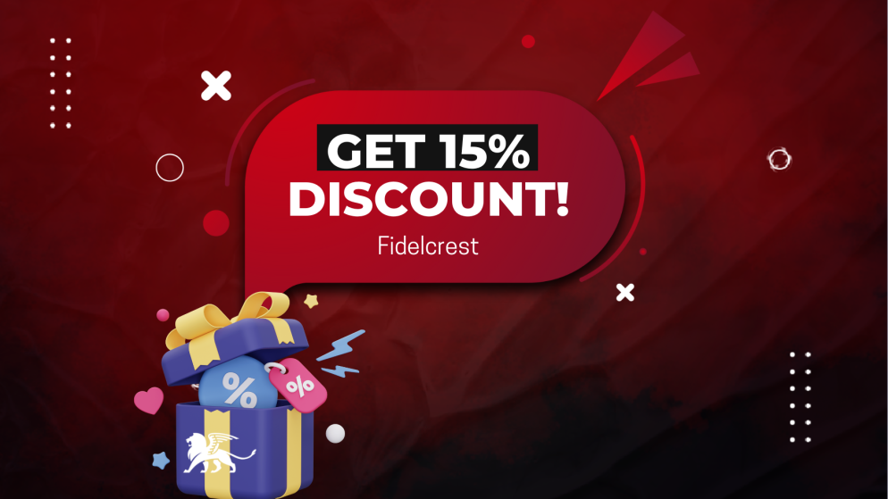 Fidelcrest and a 15% Discount- Who wants it?