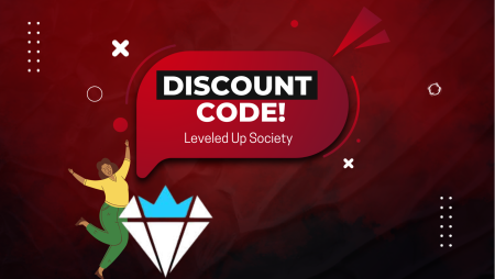 New Discount Code for Leveled Up Society!