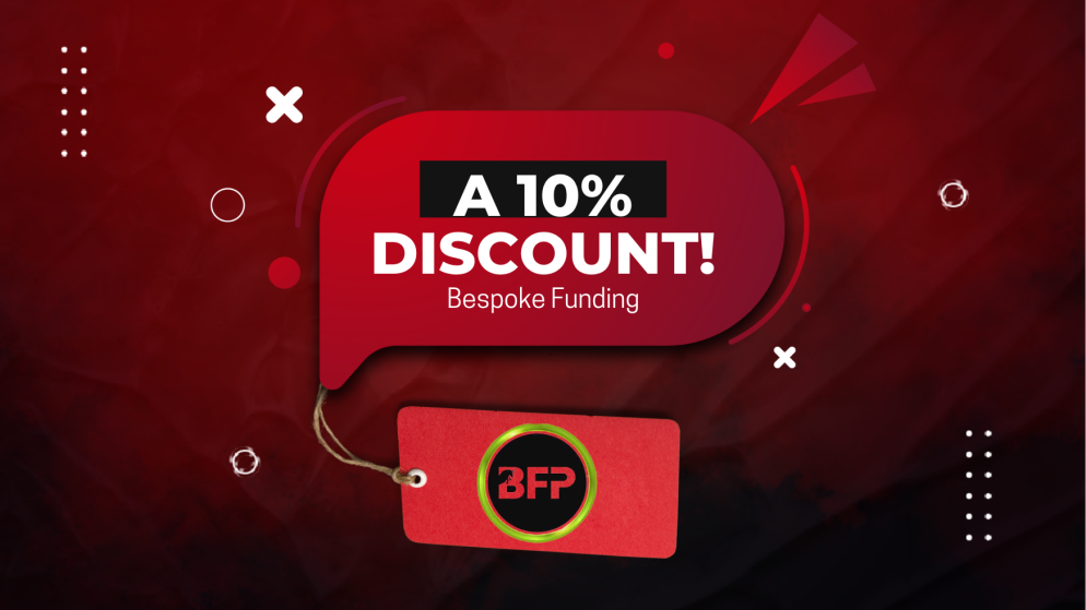 10% Discount for Bespoke Funding- Who Wants it?