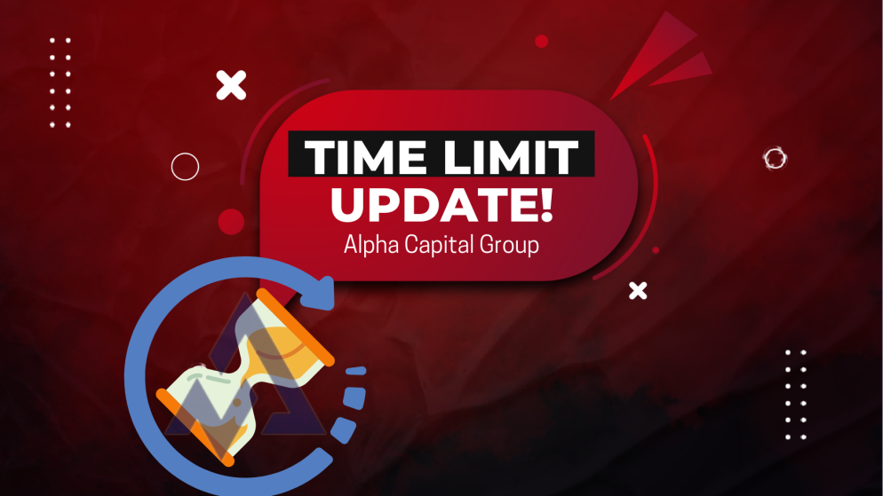 Alpha Capital Group New No Time Limit Update!