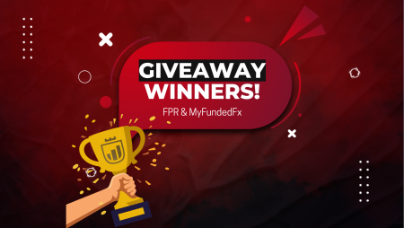 FPR and MyFundedFx Giveaway Winners- Congratulations!