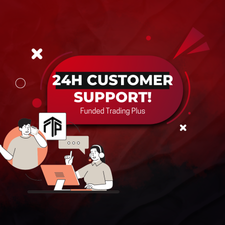 Funded Trading Plus has 24-Hour Customer Support- The Best!