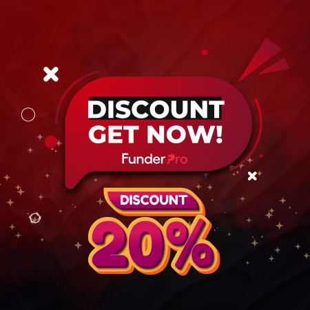 FunderPro and 20% Discount- Get it Now!