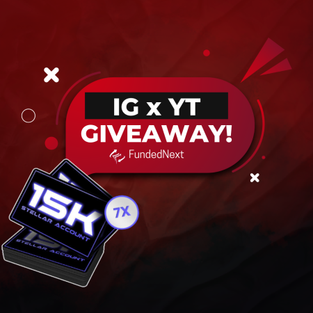 FundedNext Instagram x YouTube Giveaway- Ready to Win?