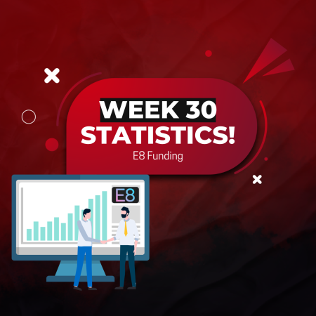 New Weekly Statistics Edition-E8 Funding Week 30 Statistics!