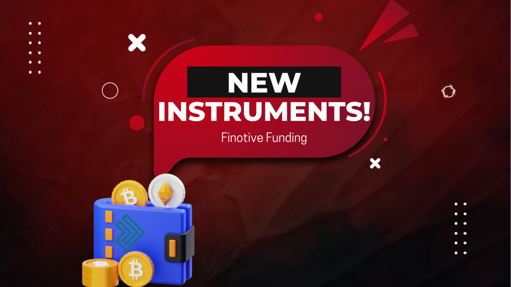 Crypto is Back at Finotive Funding & 100+ New Instruments!