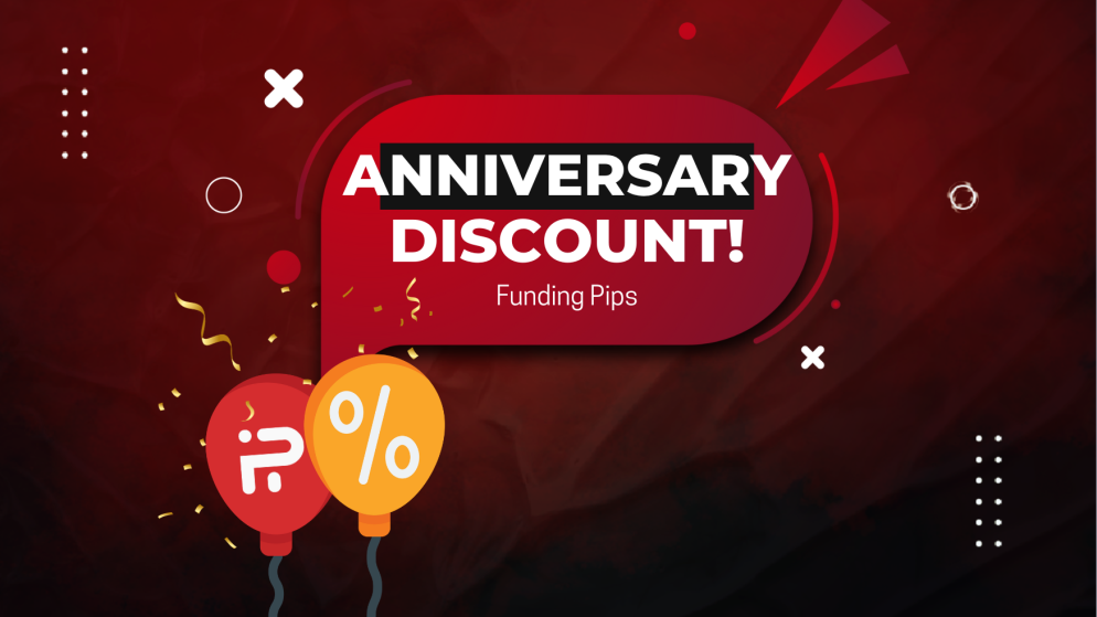 Funding Pips Anniversary Discount- Limited Time Offer!