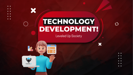 Leveled Up Society Technology Development Completion!