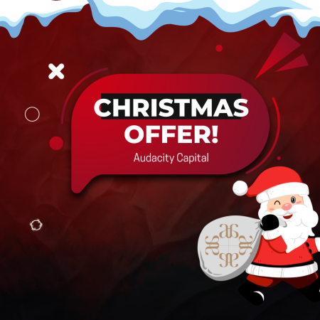 Audacity Capital Christmas Offer- How Much Discount?
