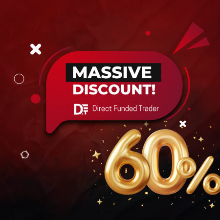 Direct Funded Trader Massive 60% Discount!