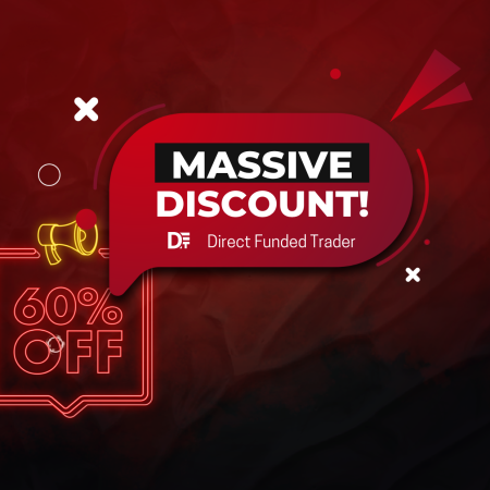 Direct Funded Trader Massive 60% Discount by FPR!