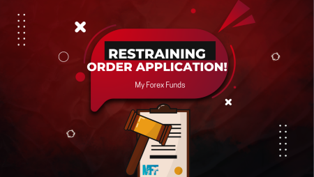 My Forex Funds Statutory Restraining Order Application