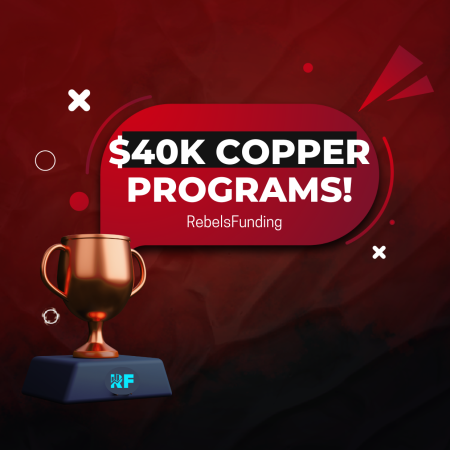 RebelsFunding Monthly Giveaway – 3x $40,000 Copper Programs?