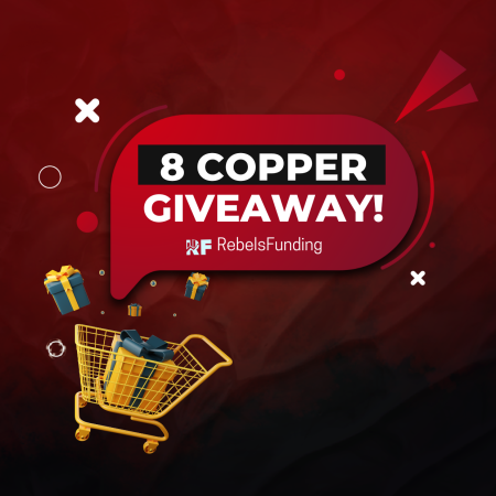 RebelsFunding New Giveaway- 8 Copper Programs!