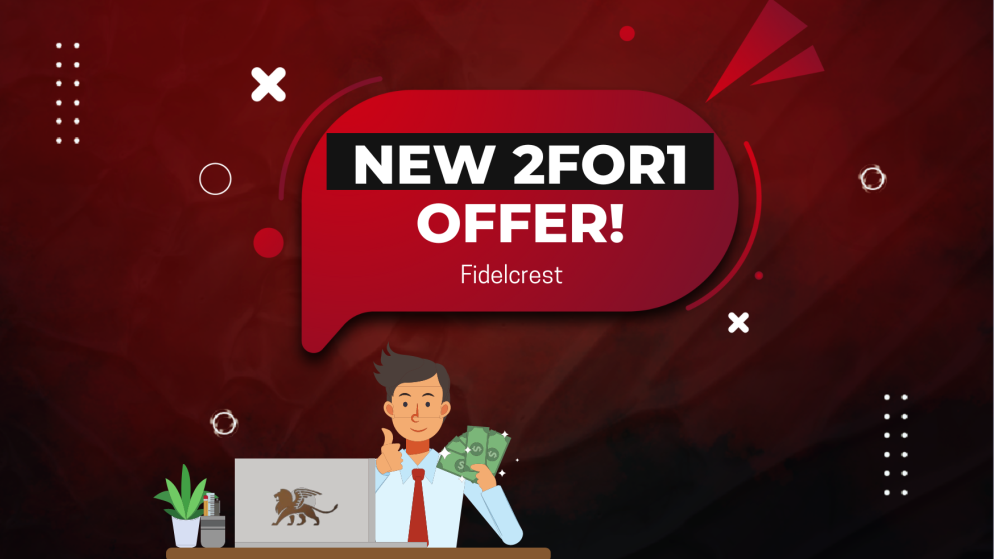 Fidelcrest 2FOR1 Offer for Challenge Accounts!