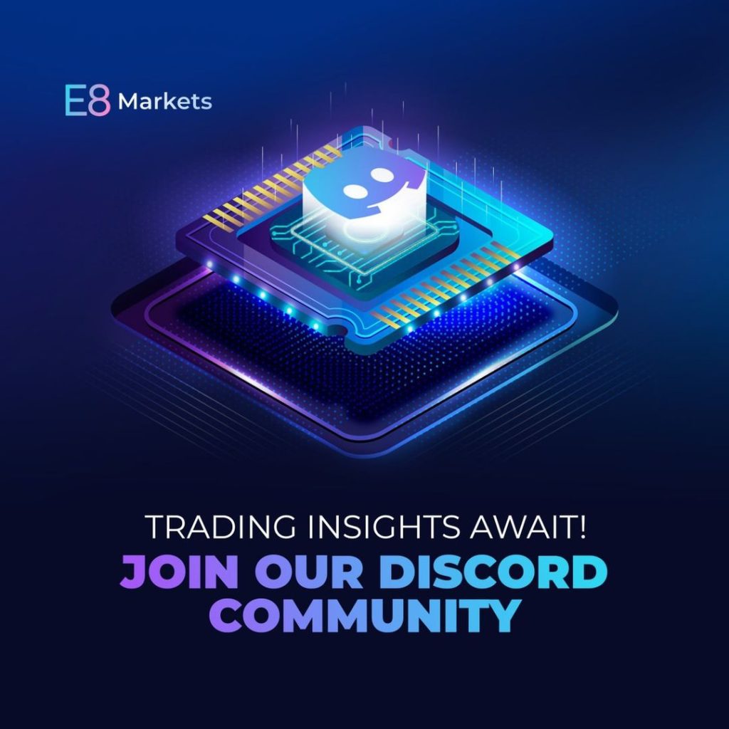 E8 Markets has shared its highly awaited Discord server, providing a dynamic platform for traders to engage, collaborate, & succeed together.