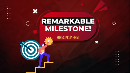 Forex Prop Firm Remarkable Milestone since 2022!