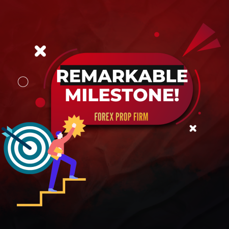 Forex Prop Firm Remarkable Milestone since 2022!