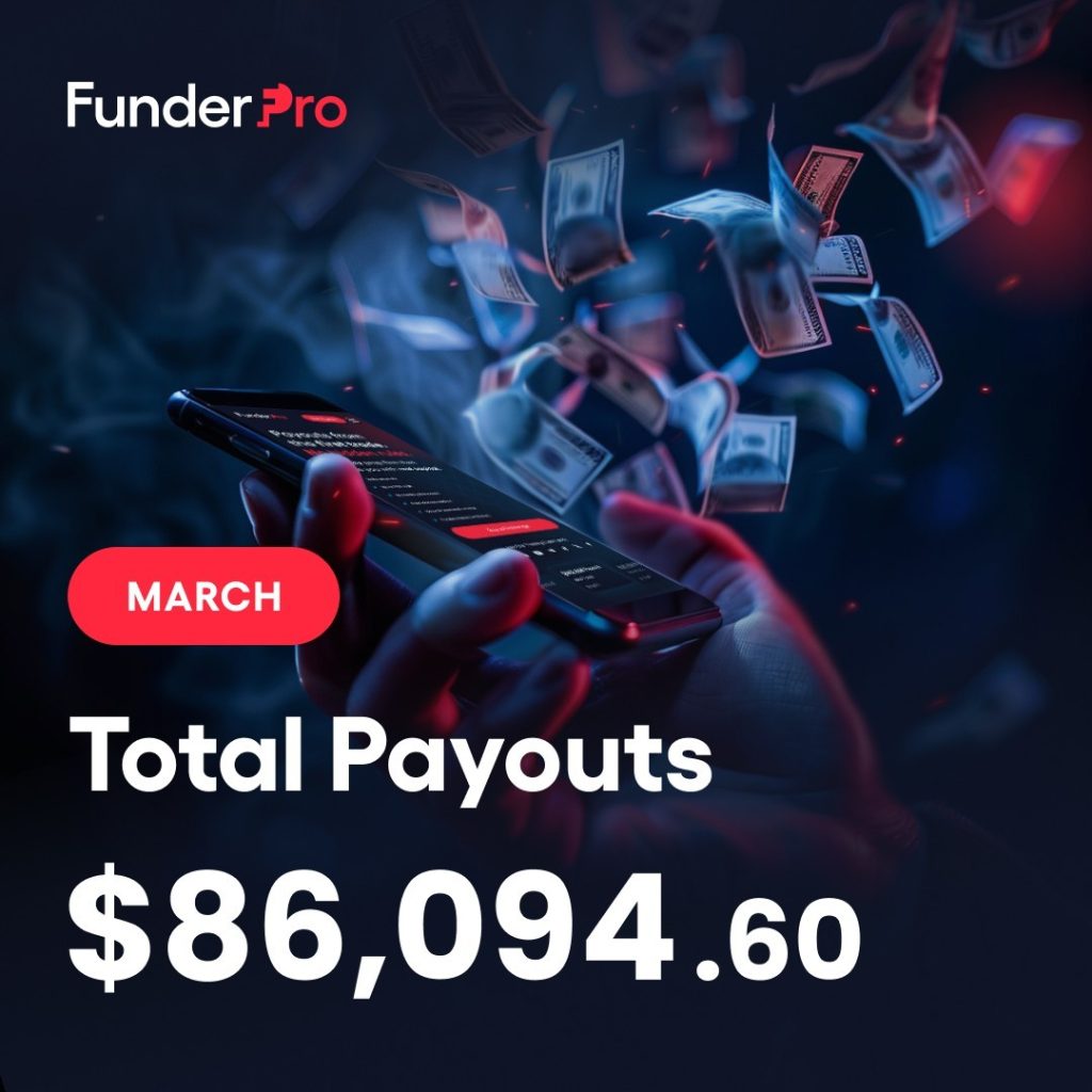 FunderPro has made waves in the prop community with its recent announcement of distributing over $86,000 in payouts in March.