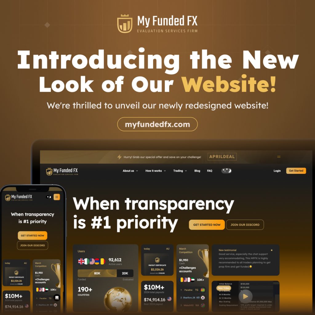 MyFundedFX revealed the launch of its redesigned website, marking a significant milestone in its journey to provide the best.