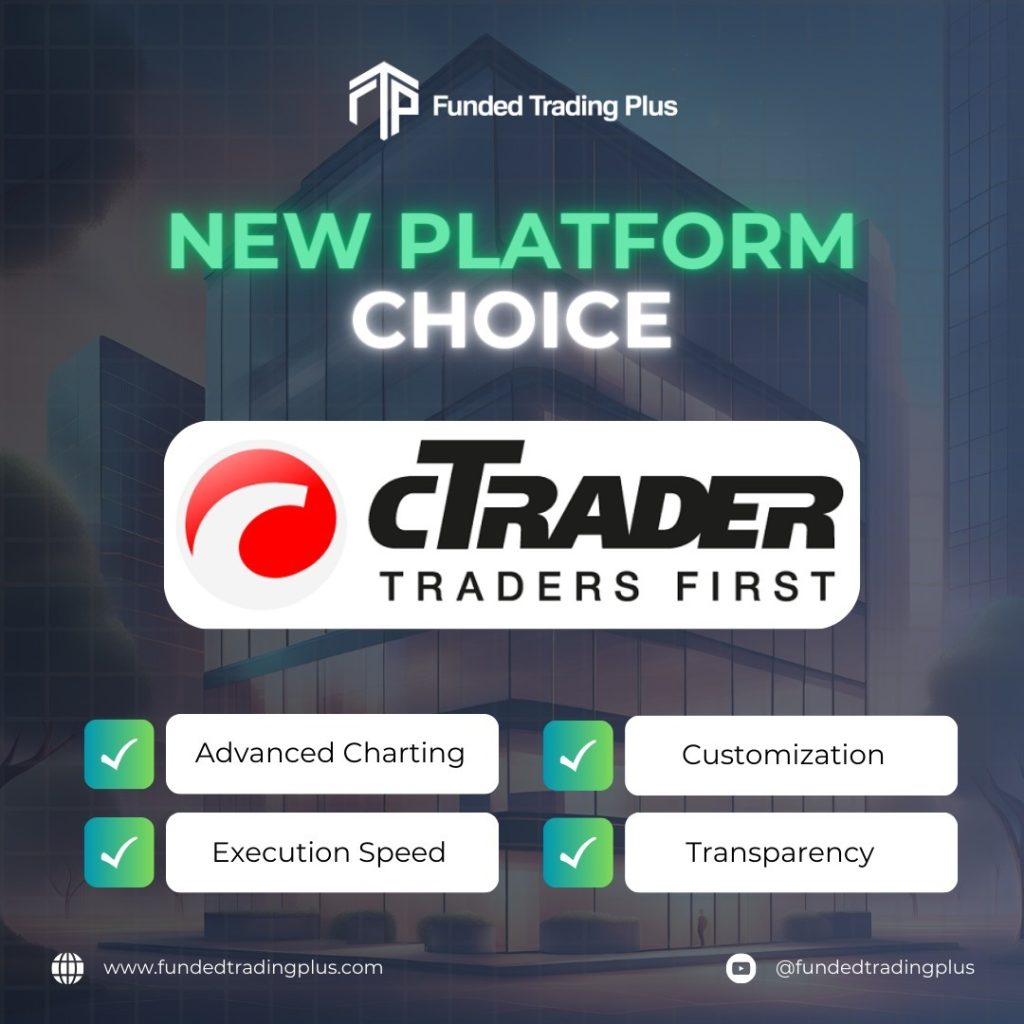 Funded Trading Plus has shared the integration of the cTrader platform for all non-USA clients. Get Started Now!