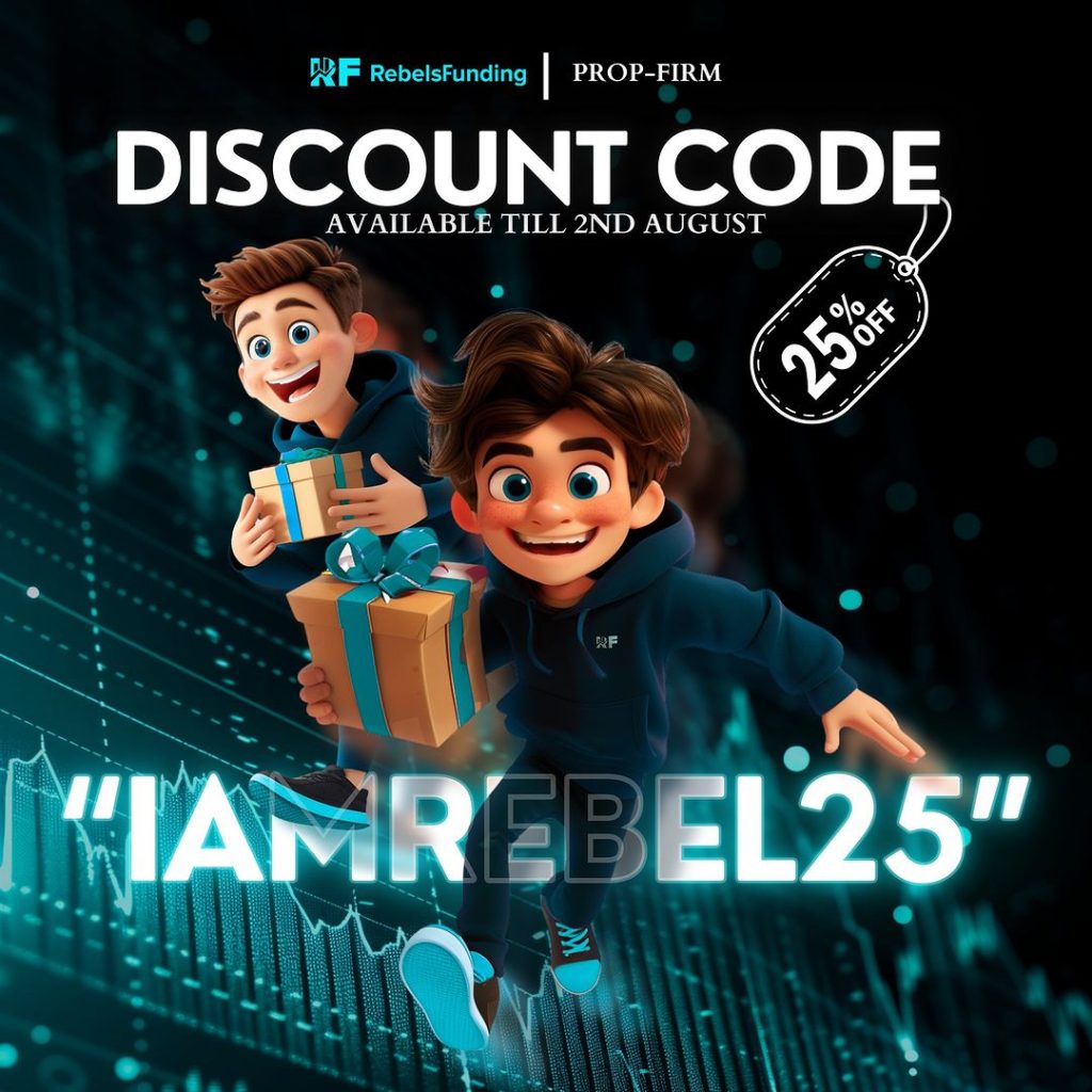 For a limited time, RebelsFunding is offering a substantial 25% discount on all of their trading programs.