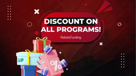 RebelsFunding 25% Discount on All Trading Programs
